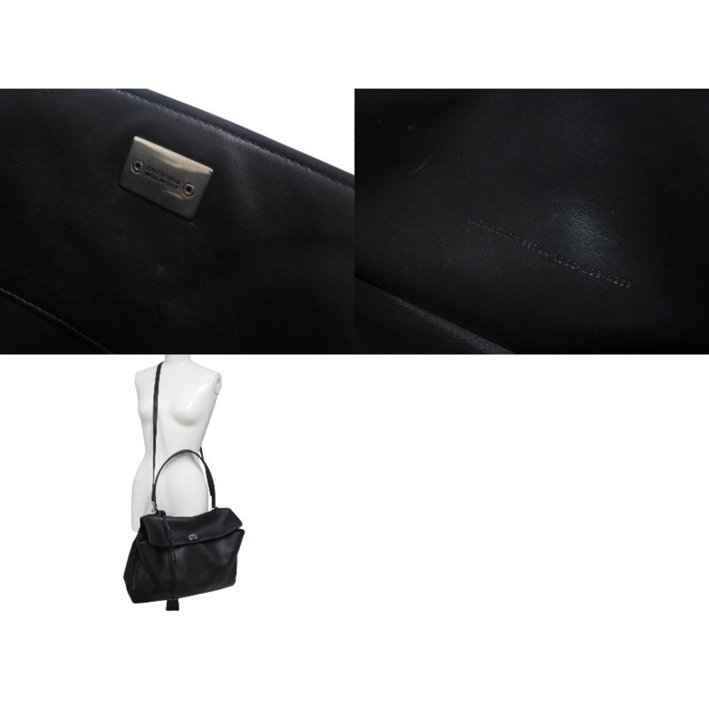 BALENCIAGA Rodeo Leather Shoulder Bag Black - Picture 10 of 10